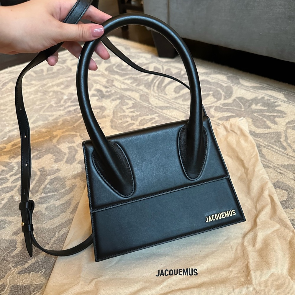 NWT🎉 JACQUEMUS Le Grand Chiquito Bag Black 🖤